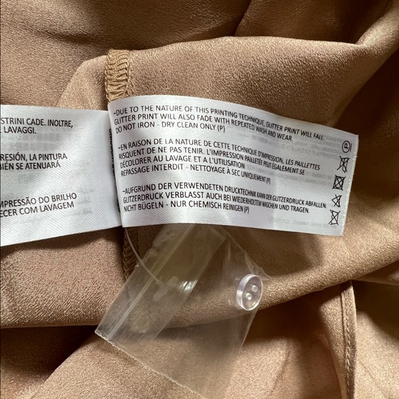 Keepsake | Strapless High- Low Gold Gown - Picture 5 of 6